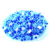 1100+ St. Rocailles Stäbchen Mix Türkis Blau Crystal · 439