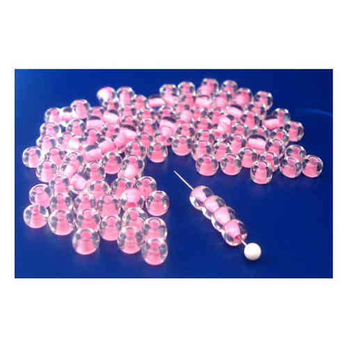 50 St. Rocailles Crystal Rosa Pink | 5.7mm x 4mm - 550