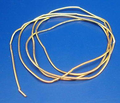 GRIFFIN Bouillon Perlspiraldraht | Gold | 1mm Ø df043