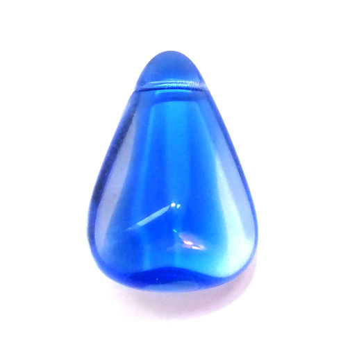 1 Glasperle Anhänger · Blau Crystal 27.5mm · pe4142