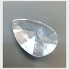 1 geschliffener Glasanhänger 50mm | Crystal - pe5015