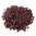 10 Gramm Antik Rocailles 8/0 · Dunkelbraun/Rot/Weiß #880